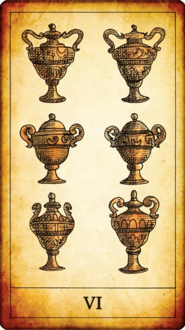 Tarot card Six of Cups