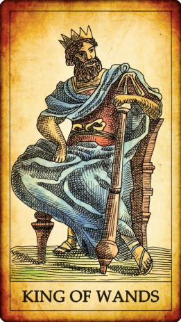 Tarot card King of Wands
