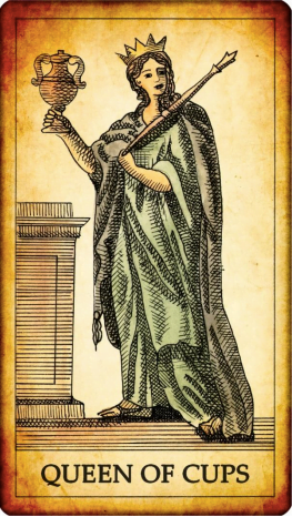 Tarot card Queen of Cups